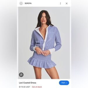 Elegant Striped Mini Skirt